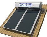 Ηλιακος Nobel Apollon Glass 320lt 4m² 2πλης ενεργειας κεραμοσκεπης
